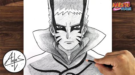 How To Draw NARUTO BARYON MODE DrawingTutorial Step By Step YouTube