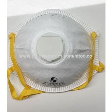 China Ppe Ce En Approved Ffp Mask With Valve Cup Shape Ffp