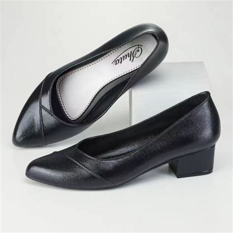 (Add 1 Size Bigger) SHUTA Work Shoes Women Shoes Slip-on Shoes Fashion ...