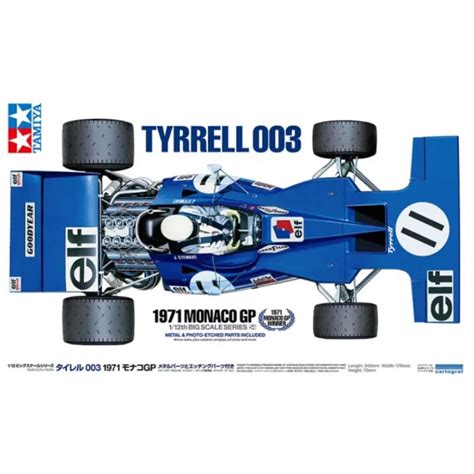 Maquette Formule Tyrrell Gp Monaco Tamiya Rue Des