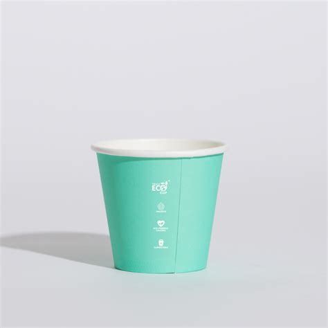 Shop Truly Eco Single Wall Pastel Coffee Cup Oz Acs Packaging Supplies