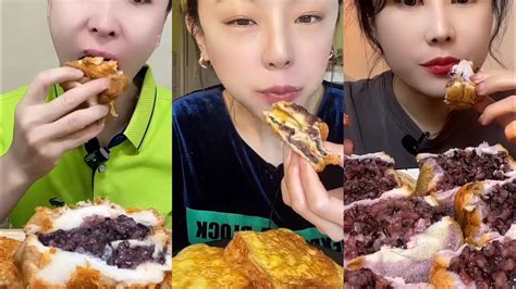 ASMR Mukbang Sticky Rice Sandwiches Chinese Mukbang Mukbang Kwai