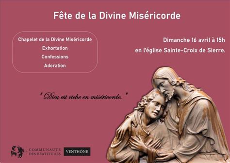 Dimanche De La Divine Mis Ricorde Paroisses Catholiques