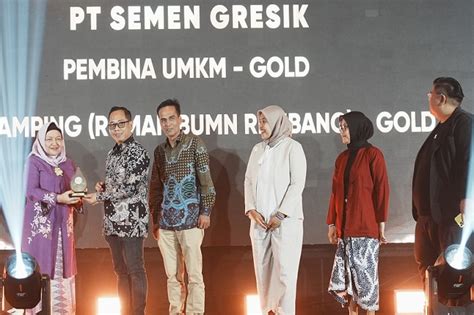 Rumah Bumn Semen Gresik Raih Penghargaan Bergengsi Nasional Bidang