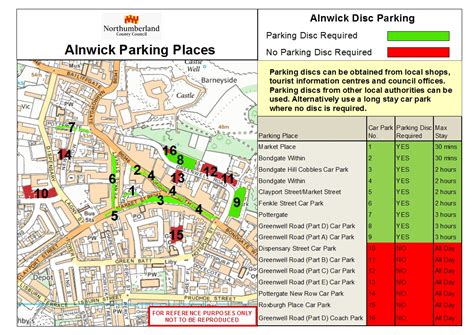 northumberland county council parking