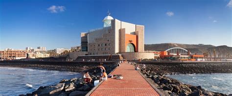 Alfredo Kraus Auditorium At The Waterfront Playa De Las Canteras Las