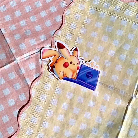 Kawaii Stickers Pokemon Stickers Cute Pokemon Chubby - Etsy