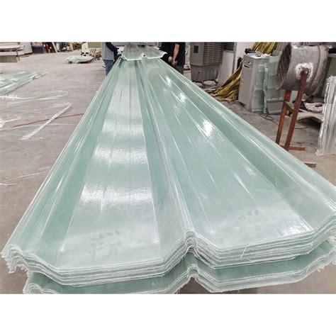 Mm Flat Transparent Translucent Frp Sunlight Roofing Sheet China