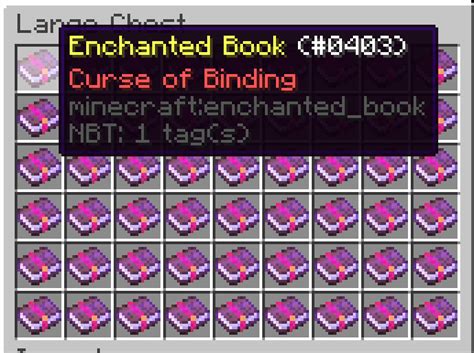 How to Use Curse Of Binding In Minecraft | GamerGoats