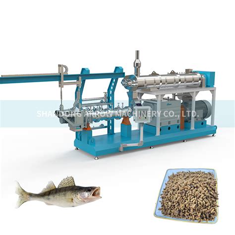 Tilapia Food Machine For Aquaculture Round Floating Fish Feed Pellet