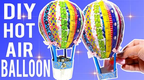 DIY Easy Hot Air Balloon Decor YouTube