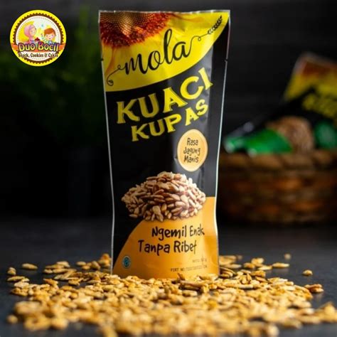 Jual Kuaci Kupas Panggang Mola Sunflower Seed Duo Bocil Snack