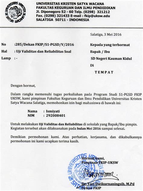 Detail Contoh Surat Ijin Penelitian Ptk Koleksi Nomer 26