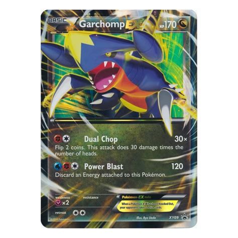 Garchomp EX XY09 Pokemon Promo Holo Ultra Rare Card