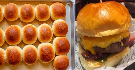 Pão de Brioche para hamburguer