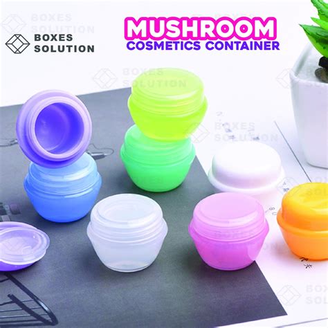 Ready Stock G G Bekas Krim Mushroom Jar Kosong Kosmetik Container