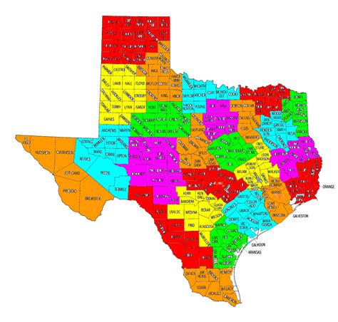 Texas Txdot District Maps