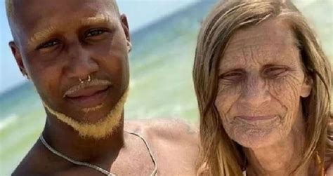 24 Year Old Guy Married His 61 Year Old Lover Showing A Photo From