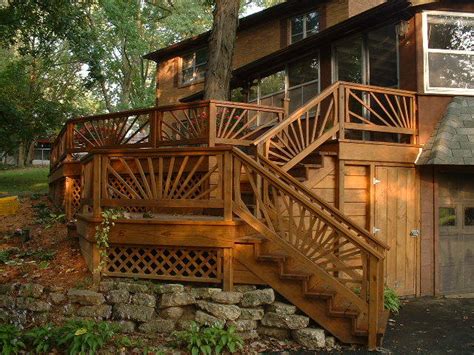 40 Creative Deck Railing Ideas For Inspire What You Want Golden Spike Company