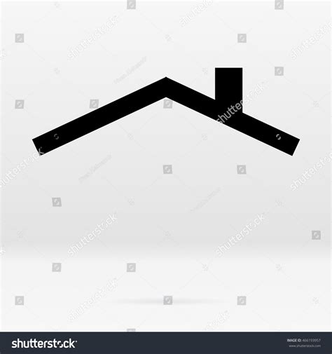 Roof Icons Vector Image Stock Vector (Royalty Free) 466193957 ...