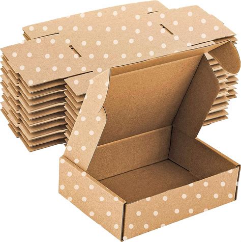 Paquete de 25 cajas de envío pequeñas para negocios cajas de cartón