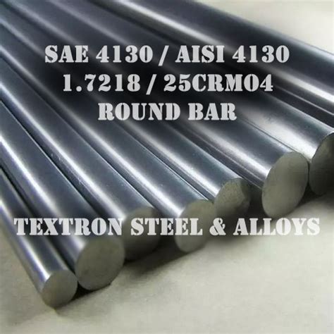 SAE 4130 Round Bars AISI 4130 1 7218 25CRMO4 Forged Bars