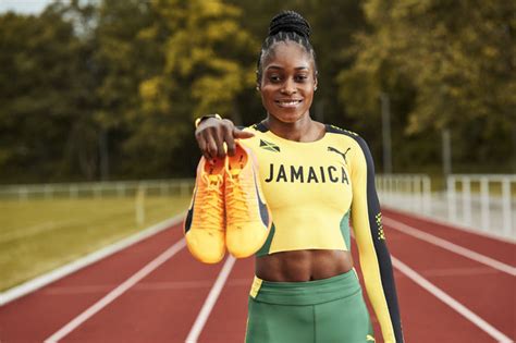 Germanys Puma Signs Olympic Champion Elaine Thompson Herah