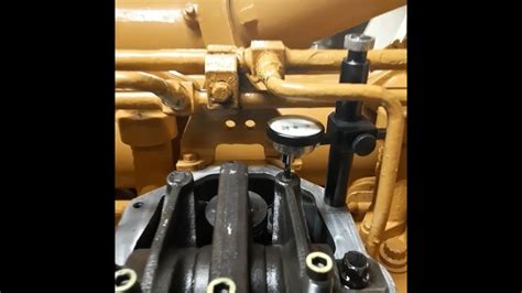 Valve Lash Injector Timing Adjustments For Caterpillar On