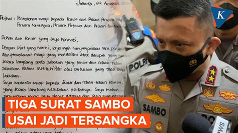 Berita Harian Ferdy Sambo Sampaikan Surat Pengunduran Diri Terbaru Hari