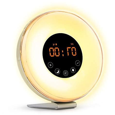 Sunrise Wake Up Light Digital Alarm Clock