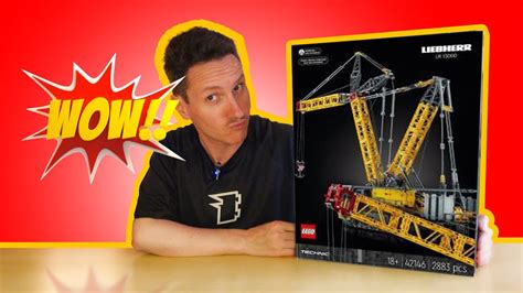 Lego Liebherr 42146 Crawler Crane Lr 13000 Youtube