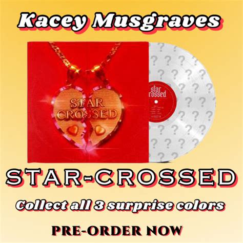 New Kacey Musgraves Star-Crossed Album out 9/10/21. Preorder Available ...