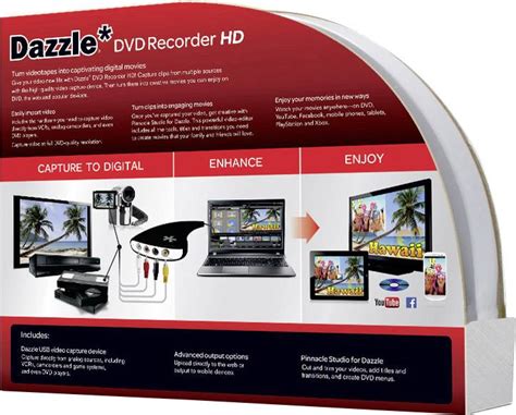 Pinnacle Dazzle DVD Recorder HD Full version, 1 licence Windows Video ...