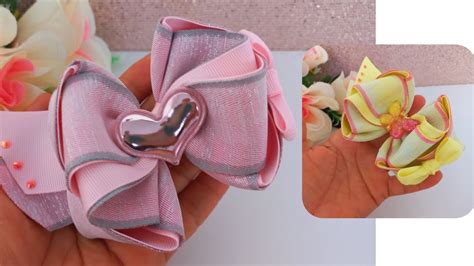 Laço Onda Fácil Para Iniciantes Pap Diy Ribbon Bow YouTube