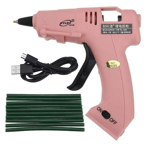 20W High Temp Hot Melts Glue Gun With 7x100mm Glue Sticks Industrial Mini Guns Thermo Electric