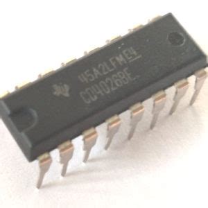 IC CD4026 Decade counter for common cathode 7-Segment – ielectrony