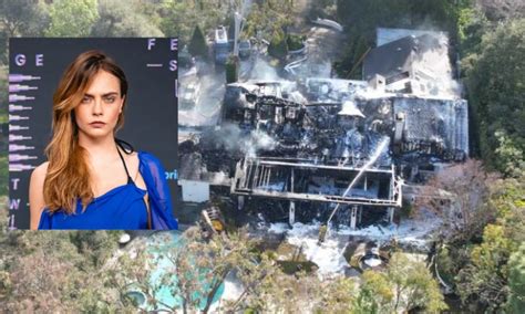 Revelan La Causa Del Incendio En La Mansi N De Cara Delevingne Cactus