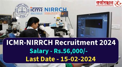 ICMR NIRRCH Recruitment 2024 For Various Posts Apply Now