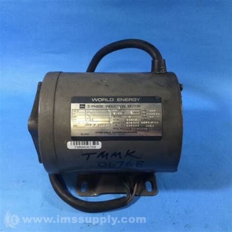 Toshiba IKC 3 Phase Induction Motor USIP EBay