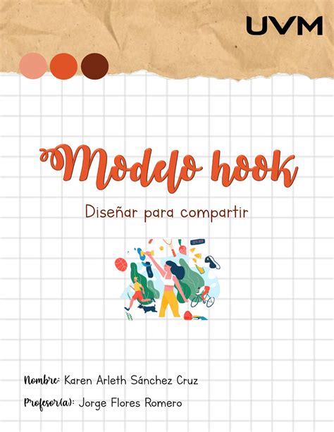 Modelo de Hook Actividad 7 Diseñar para compartir Karen Arleth