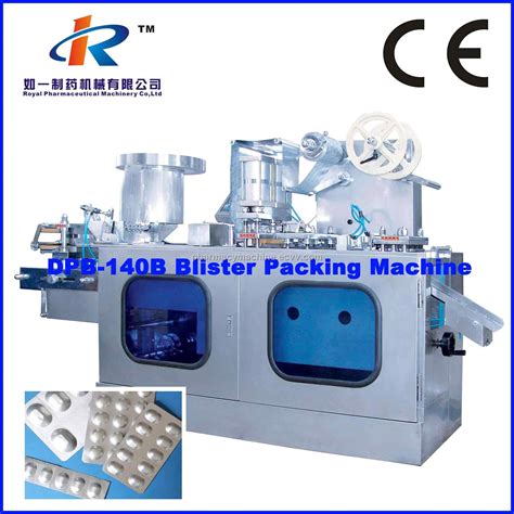 Dpb 140b Pharma Alu Alu Blister Packing Machine From China Manufacturer