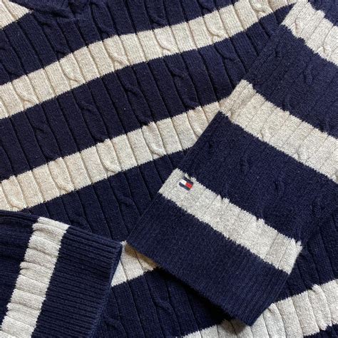 Tommy Hilfiger Stripped Long Sleeve Depop