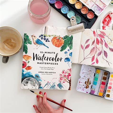 Anna Koliadych On Instagram Minutewatercolormasterpieces Is The