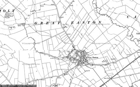 Old Maps Of Great Easton Leicestershire Francis Frith