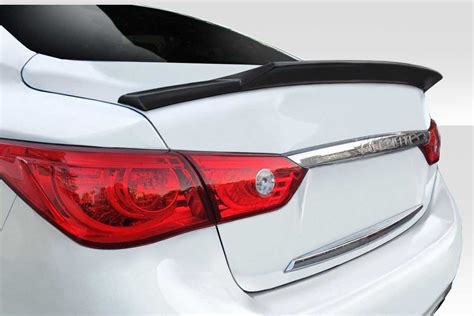 Wing Spoiler Body Kit For 2017 Infiniti Q50 2014 2019 Infiniti Q50