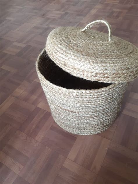 Cream Multipurpose Jute Bucket At Rs 310piece In Panipat Id 23039752030