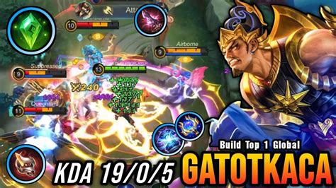 Kills Gatotkaca Full Damage Build Immortal Build Top