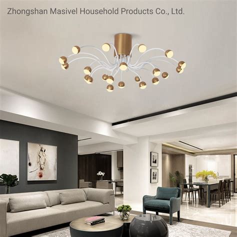 Masivel Newest Lighting Nordic Multi Head Simple Design Ceiling