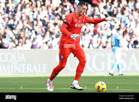 Pierluigi Gollini Of Ssc Napoli Looks On During The Serie A Match