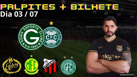 PALPITES DE FUTEBOL PARA O DIA 03 07 2023 BILHETE PRONTO 7 Bilhetes